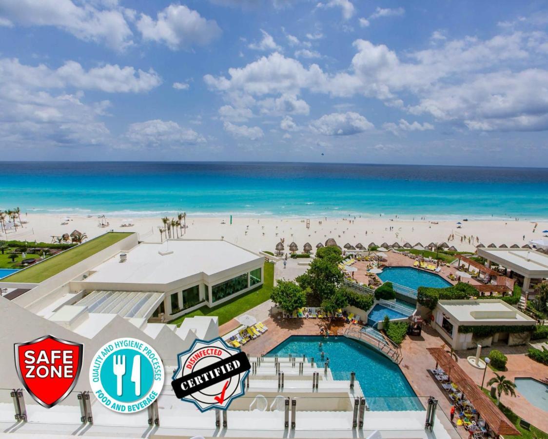 Condo In Ocean Front Resort Cancún Extérieur photo